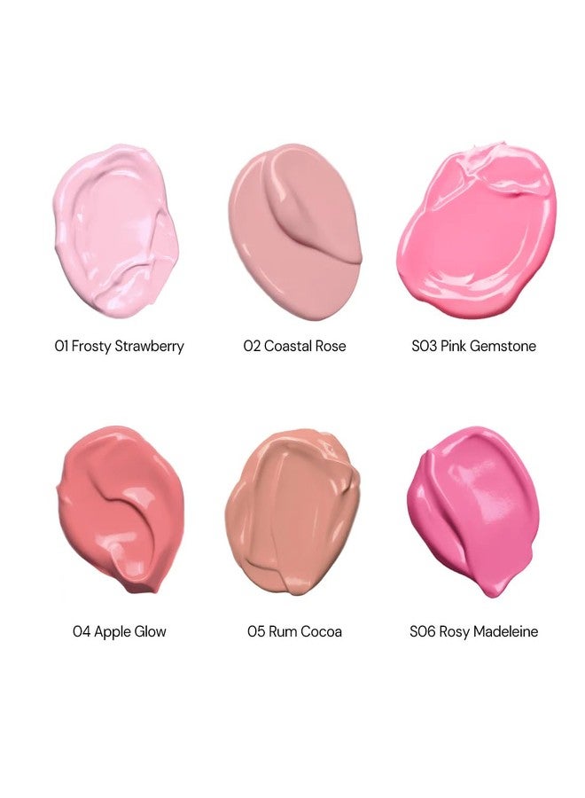Flower Knows Strawberry Cupid All Day Glow Liquid Blush,Sweat & Water-Resistant Dewy Blush for Cheeks,Blendableand Hydrating Baby Pink Face Makeup for Women & Girls,0.25 Fl Oz(01 Frosty Strawberry) - Image 2